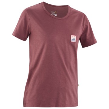 T-shirt Edelrid HIGHBALL T-SHIRT V Plum