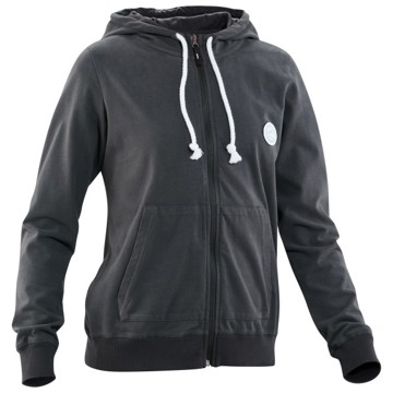 Mikina Edelrid BEGE ZIP HOODY Obsidian