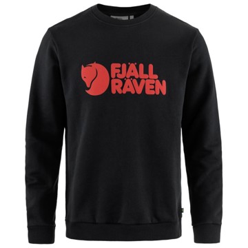 Sweter FJÄLLRÄVEN LOGO SWEATER M Black