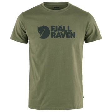 Marškinėliai FJÄLLRÄVEN LOGO T-SHIRT M Laurel Green