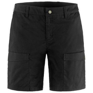 Kelnės FJÄLLRÄVEN HYBRID TRAIL SHORTS W Black