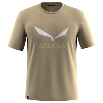 Salewa T-shirt DRY M T-SHIRT SOLIDLOGO. Quicksand