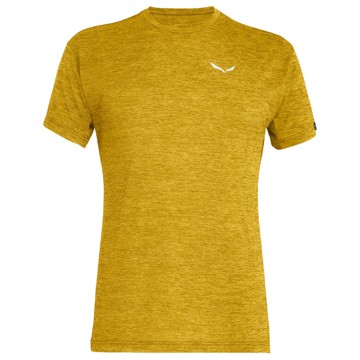 Tričko Salewa PUEZ MELANGE DRY M S/S TEE Olive Oil Mel