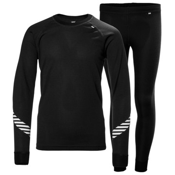 Majica S Kratkimi Rokavi Helly Hansen Jr Lifa Set Black