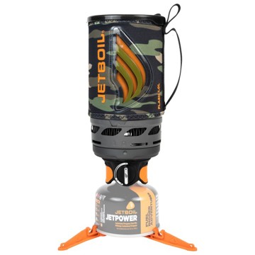 Draagbaar fornuis Jetboil Flash 1.0L Dark Camo