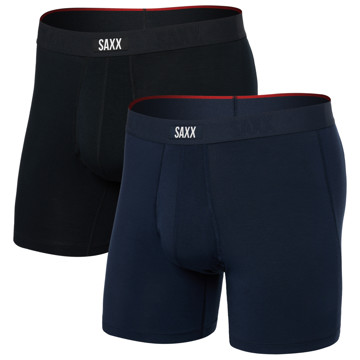 Boxer SAXX VIBE XTRA BOXER BRIEF FLY 2PK Black/Navy