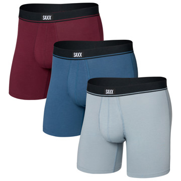Boxer Saxx Essential Cotton Fly 3Pk Tra