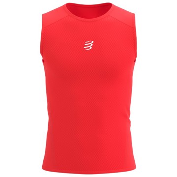 Tričko COMPRESSPORT RACING TANK M Fluo Red