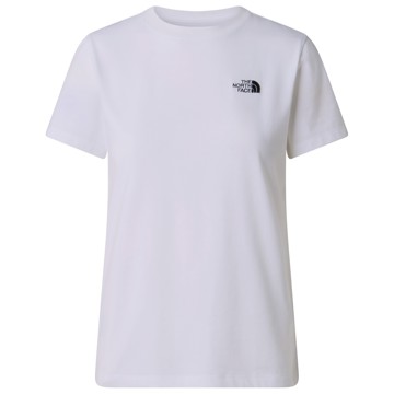 Camiseta The North Face W Evolution Simple Dome Slm Ss Tnf White