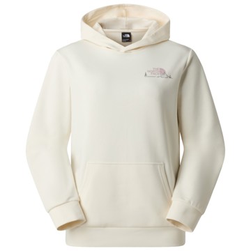 Felpa The North Face W Monte Regular Ho-Graphic White Dune