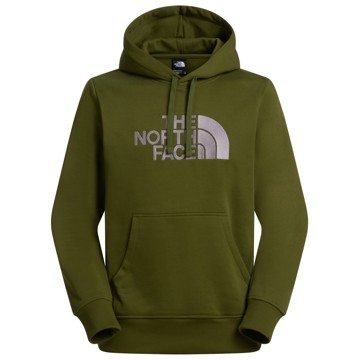Megztinis The North Face M Drew Peak Regular Ho Woodland Green/Tr