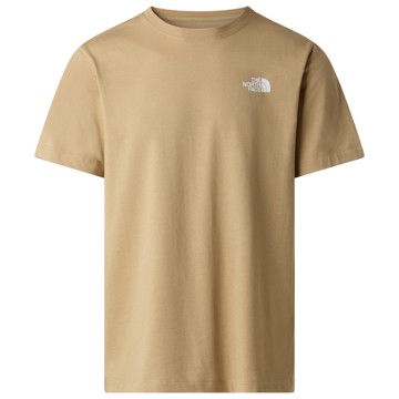 Póló The North Face M Evolution Box Nse Regular Ss Khaki Sto