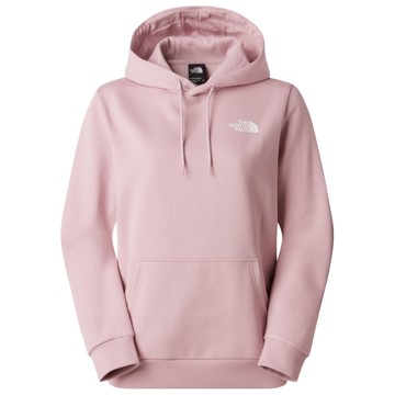 Felpa The North Face W Simple Dome Regular Ho Metal Pink