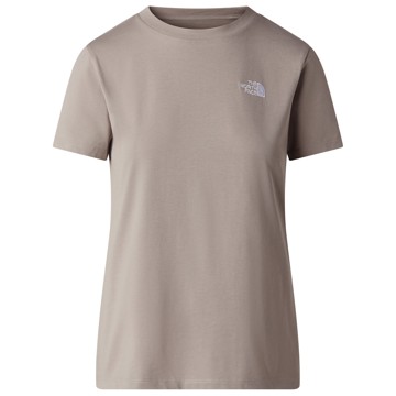 Camiseta The North Face W Evolution Simple Dome Slm Ss Stone Sla