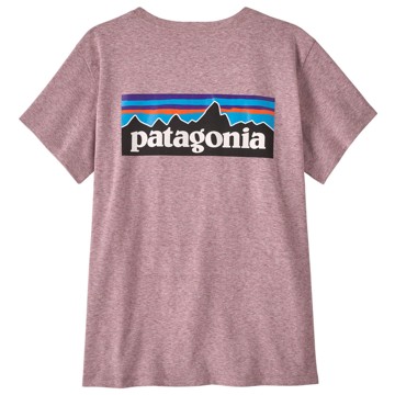 T-Shirt Patagonia Ws P-6 Logo Respons-T Quiet Violet
