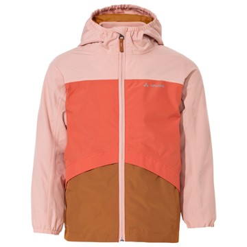 Jacka Vaude KIDS ESCAPE 3IN1 JKT Silt Brown/Rose