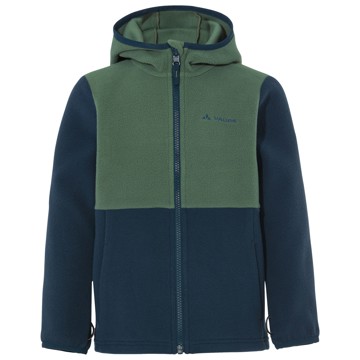 Jakke Vaude KIDS PULEX HOODED JKT II Woodland/Dark S