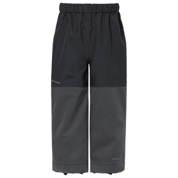 Nohavice Vaude KIDS CAPREA RAIN PANTS Black