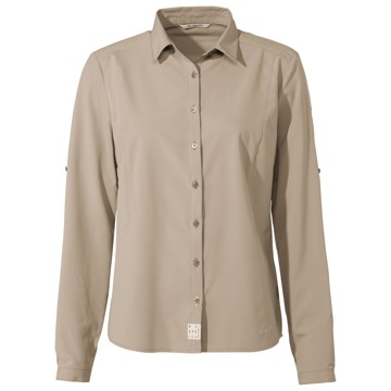 Klänning Skjorta Vaude ROSEMOOR LS SHIRT IV Linen