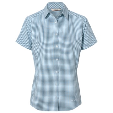 Klänning Skjorta Vaude SEILAND SHIRT III Shore Blue