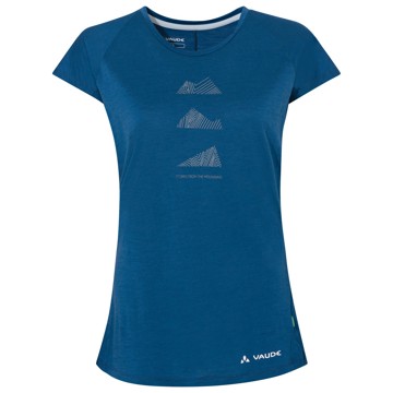 T-shirt Vaude TEKOA WOOL T-SHIRT Shore Blue