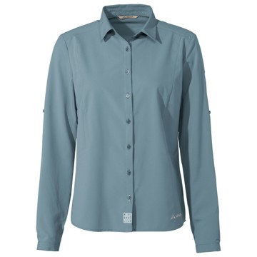 Klänning Skjorta Vaude ROSEMOOR LS SHIRT IV Nordic Blue