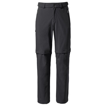 Pantalon Vaude FARLEY STRETCH T-ZIP PANTS III Black