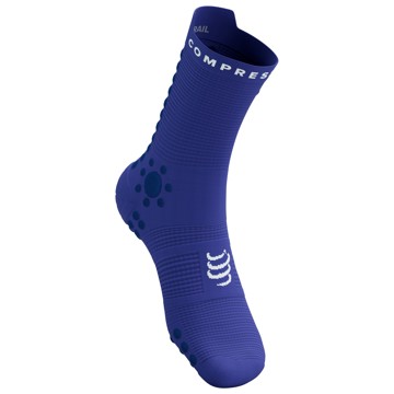 Skarpety COMPRESSPORT RACING SOCKS V4.0 TRAIL Dazz Blue/B