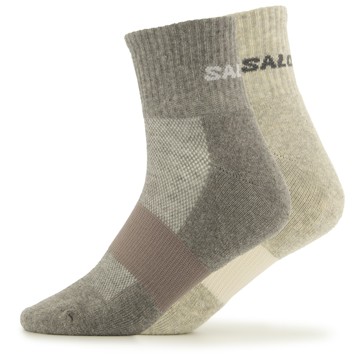 Meias Salomon EVASION ANKLE 2X Light Grey/HEATHER MED