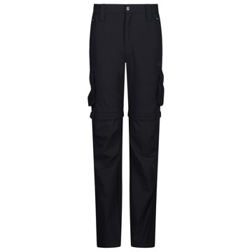 Nohavice CAMPAGNOLO KID ZIP OFF PANT ANTRACITE