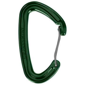 Alpinistinis Karabinas Wild Country Wildwire Green