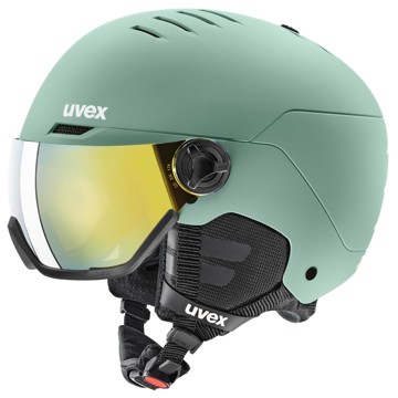Helm Uvex Wanted Visor Oxid Green Matt