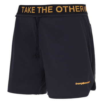  Trangoworld Pant. Corto Servoz Negro 