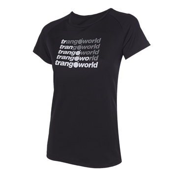  Trangoworld Camiseta Ohrid Negro 