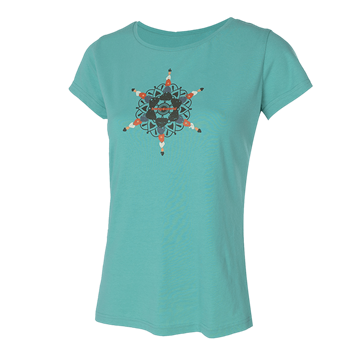  Trangoworld Camiseta Mandala Verde 
