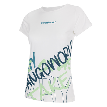  Trangoworld Camiseta Laurel Blanco 