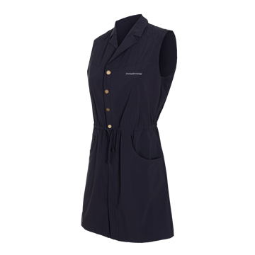  Trangoworld Vestido Cameros Negro 
