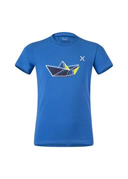  MONTURA Origami T-shirt Kids Celeste/verde Lime 