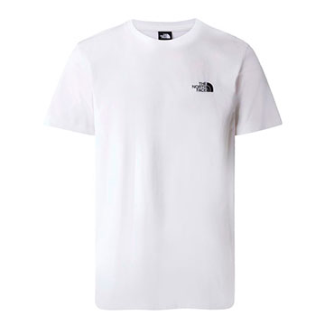  The North Face M S/S Simple Dome Tee Tnf White 