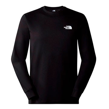  The North Face M L/S Redbox Tee Tnf Black 