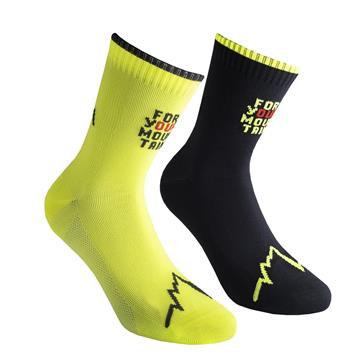 Sukat La sportiva For Your Mountain Socks Black/Neon