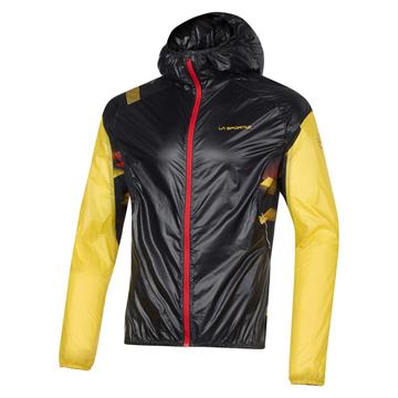 Chaqueta La Sportiva Blizzard Windbreaker Jkt M Black/Yellow