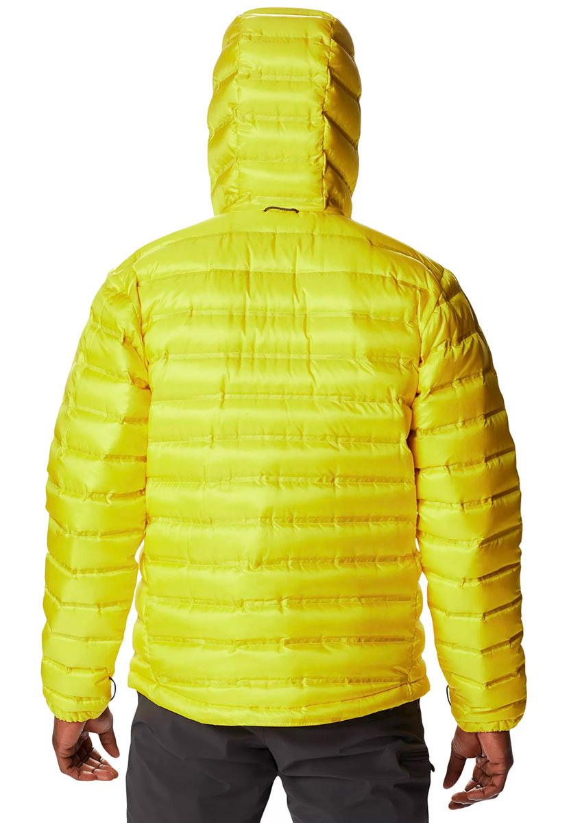 Columbia Pebble Peak Down Hooded Jacket Laser Lemo | Barrabes Columbia Pebble Peak Down Hooded Jacket Laser Lemo | Barrabes