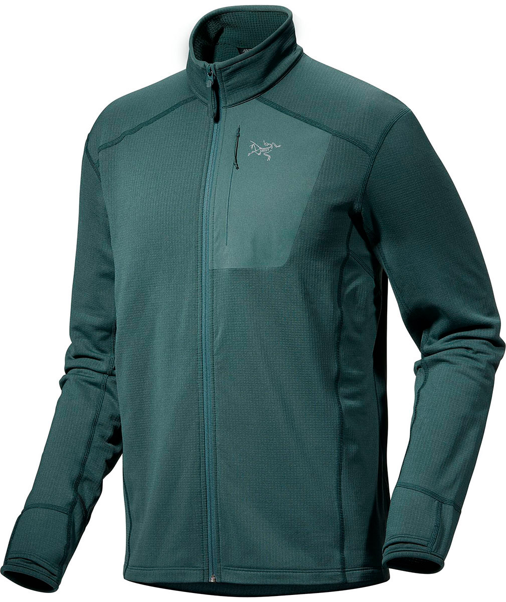 Zip Neck Delta Arcteryx Arc'teryx Men's Delta Fleece Jacket Black S