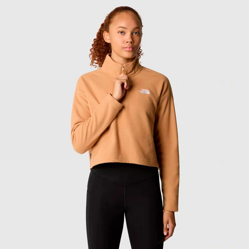 The North Face 100 Glacier Cropped 1/4 Zip W I0j | Barrabes