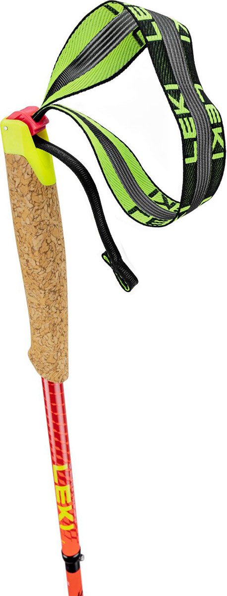 Bâtons De Course LEKI Neotrail Pro FX.One Superlite - Carbone HRC, Poignée Mousse, Bouton-Poussoir