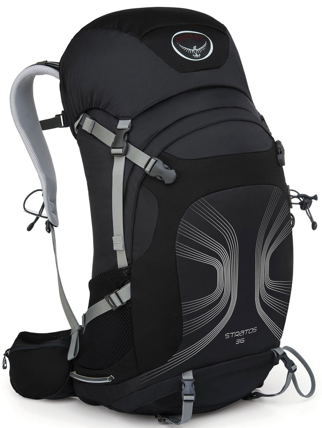 Osprey stratos 36 black hotsell