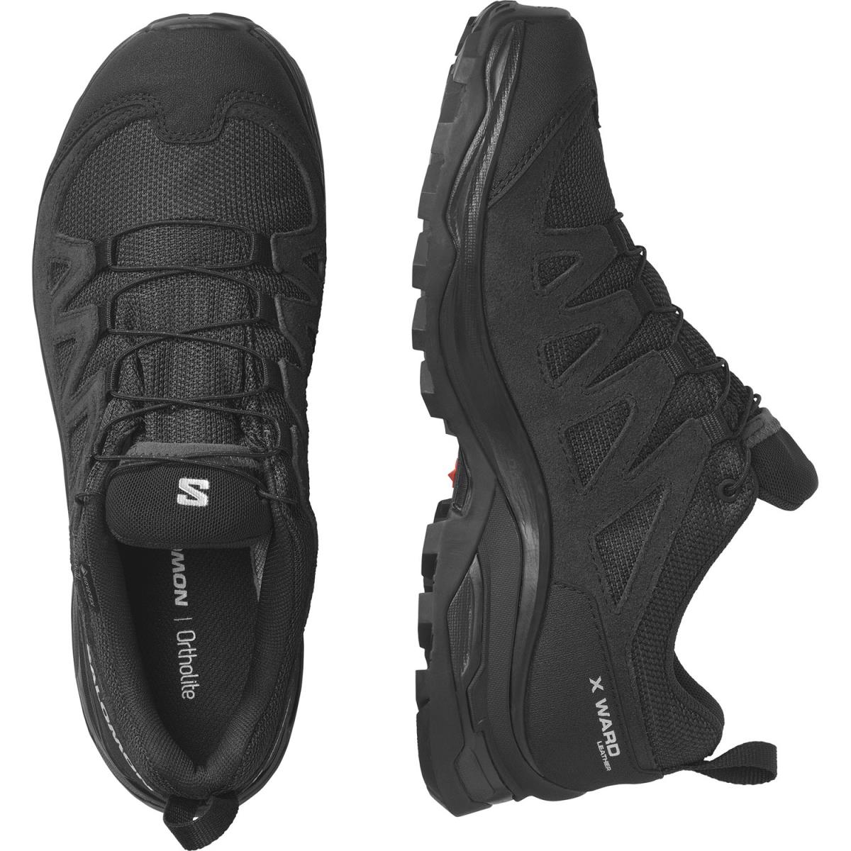 Salomon X Ward Leather Gtx W Black/blac | Barrabes