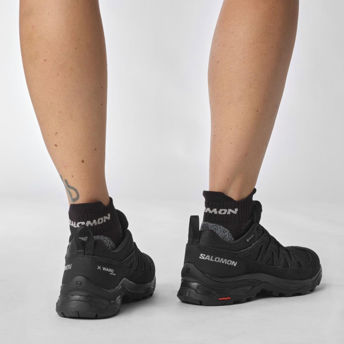 Salomon X Ward Leather Gtx W Black/blac | Barrabes