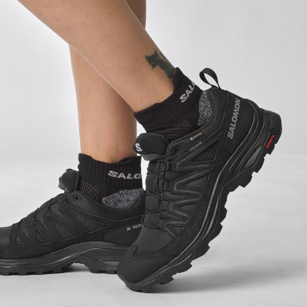 Salomon X Ward Leather Gtx W Black/blac | Barrabes